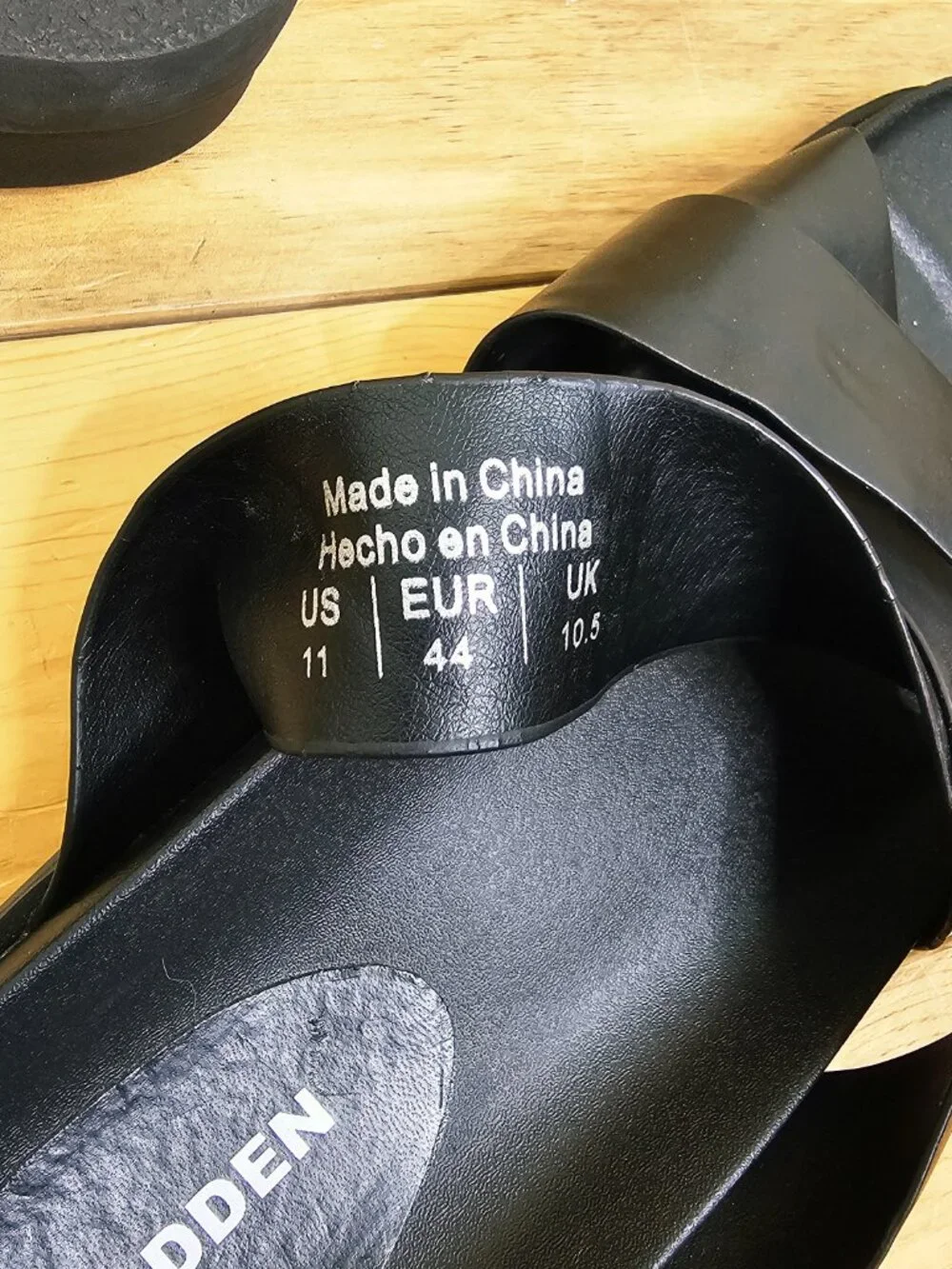 Madden Slide Sandals Size 11